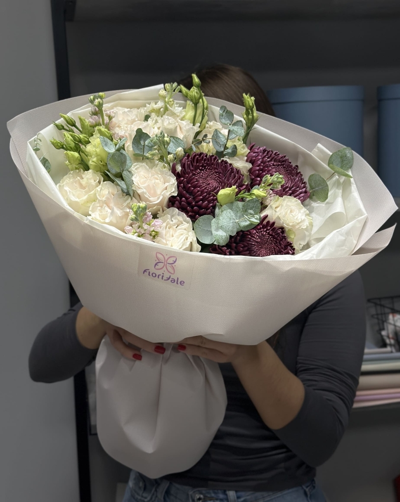 Классический букет Флер Де Ля Ноче: идеальный букет для свидания с любимой Цветы, Букеты, Подарки, Сладости в Тель-Авив с доставкой