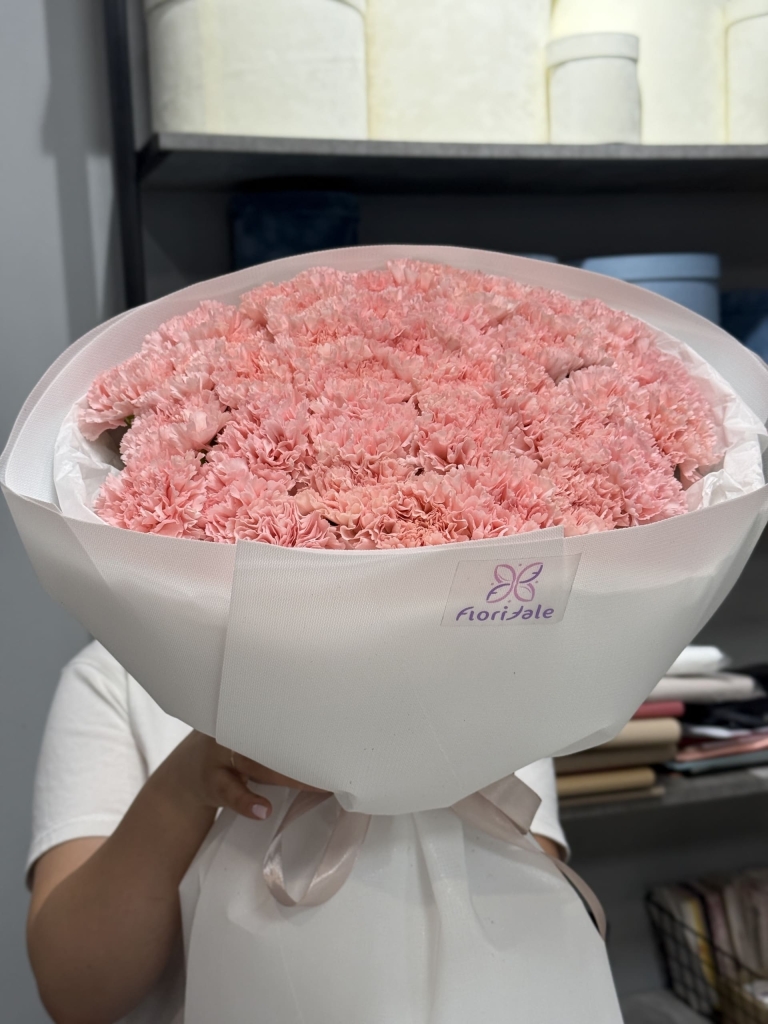 Букет диантусов Персиковое Облако: невероятно нежный Цветы, Букеты, Подарки, Сладости в Тель-Авив с доставкой